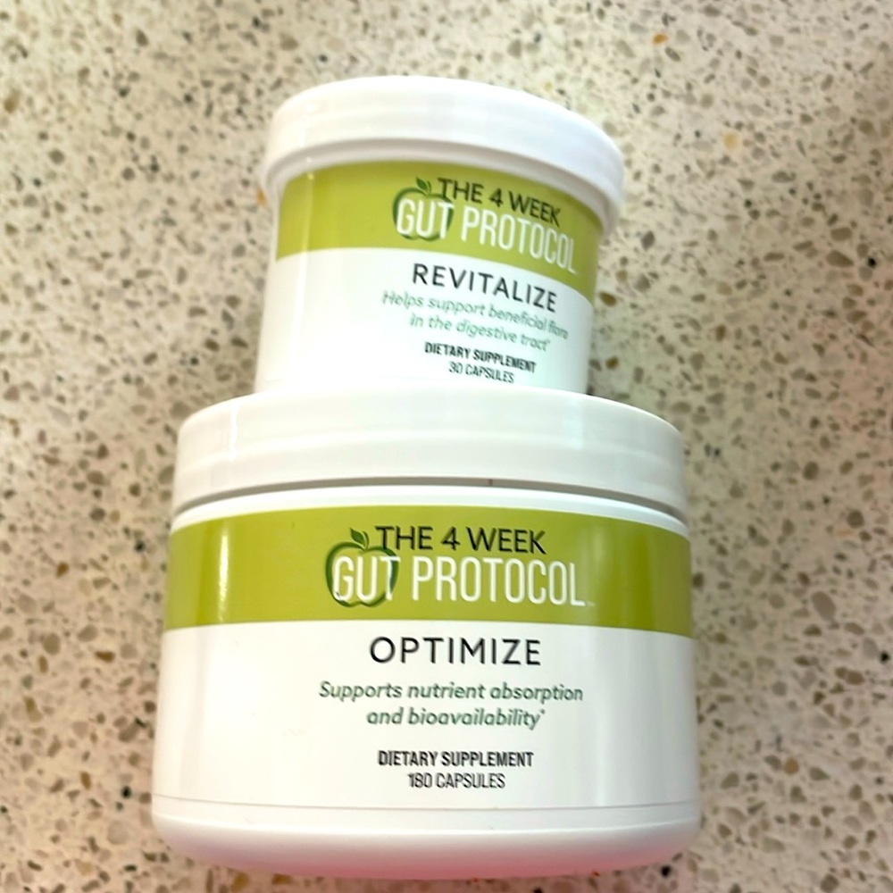 Unopened Beachbody gut protocol supplements one month